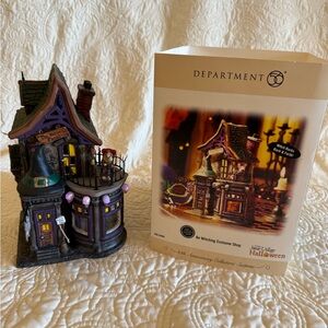 Department 56 Be Witching Costume Shop Halloween